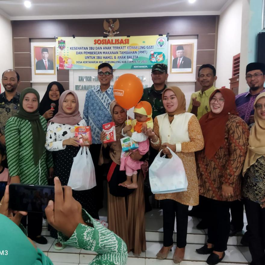 Kegiatan Sosialisasi Kesehatan Ibu dan Anak Terkait Konseling Gizi dan Pemberian Makanan Tambahan