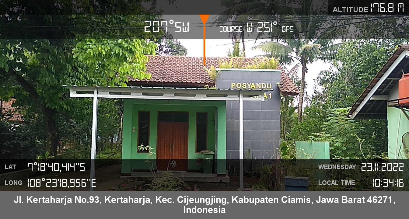 Renovasi Posyandu Kertaharja