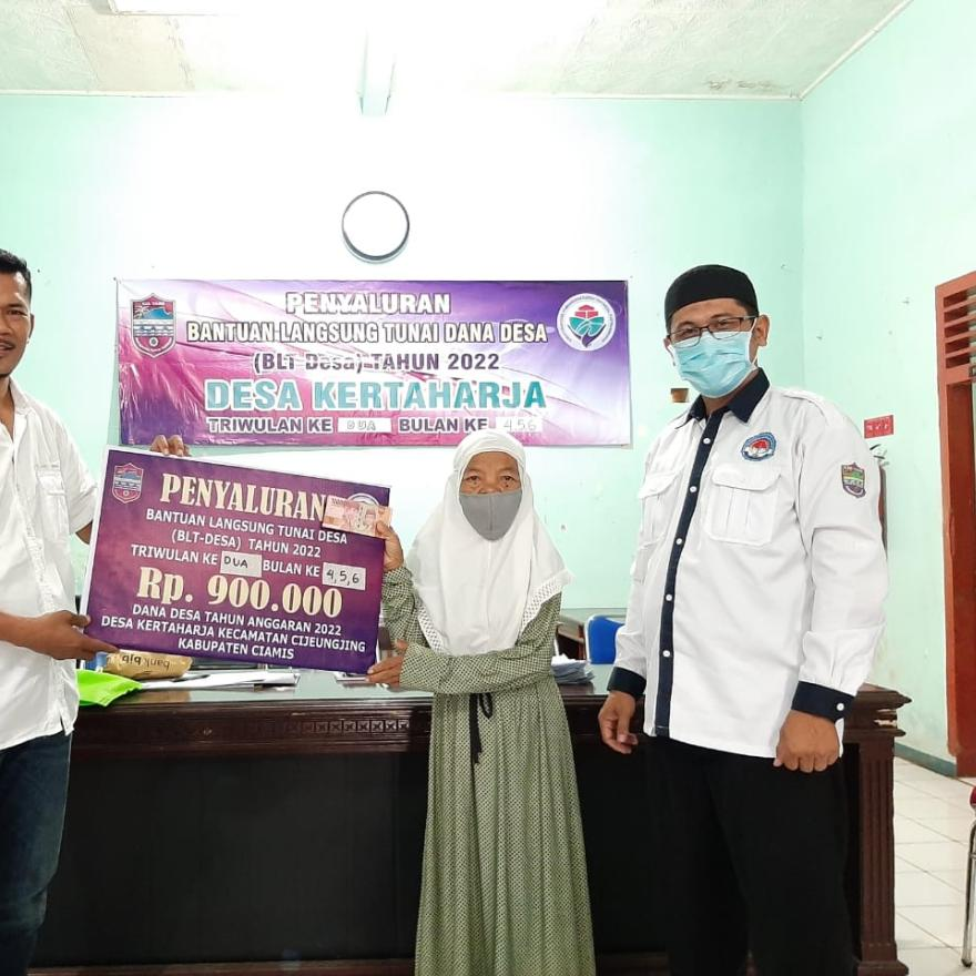 Penyaluran Bantuan Langsung Tunai Dana Desa Triwulan 2