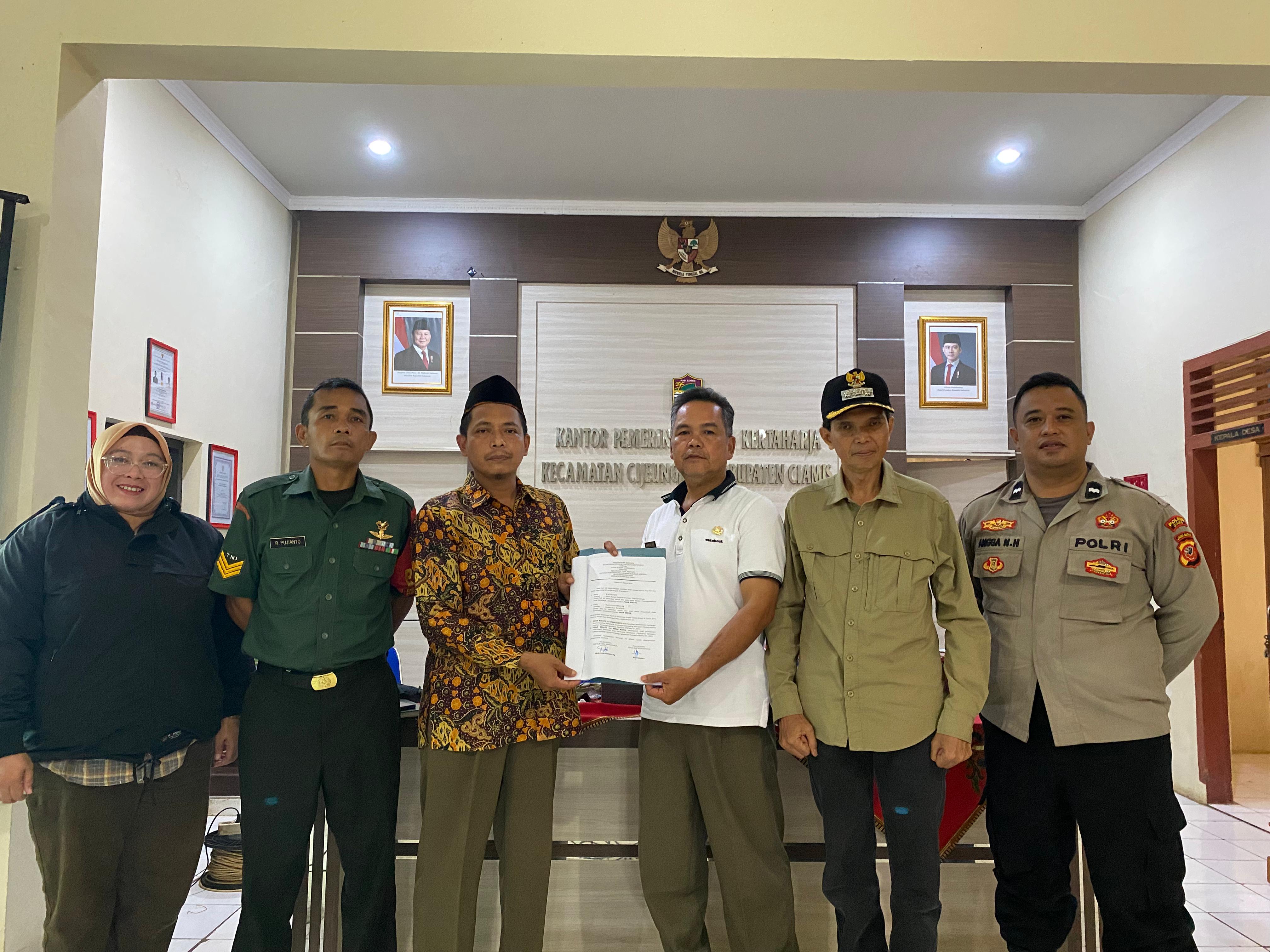 Desa Kertaharja Laksanakan Musdes Pertanggungjawaban APBDes 2024