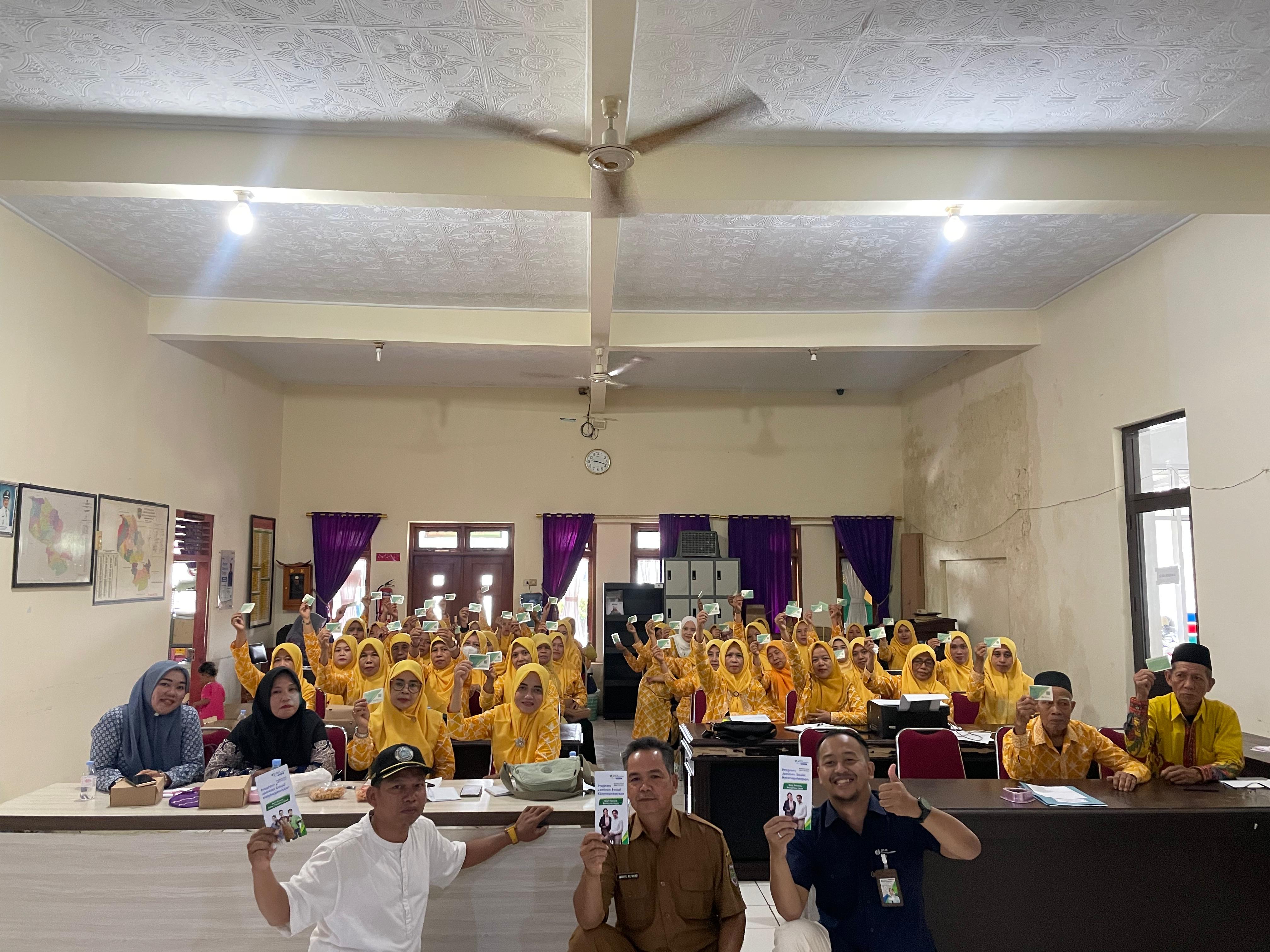 BPJS Ketenagakerjaan Hadir untuk Kader Posyandu Kertaharja, Iuran Mandiri Wujud Gotong Royong
